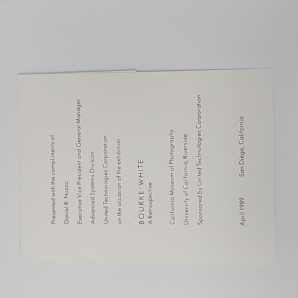 BOURKE-WHITE Coffee Table Book - Picture 2 of 4